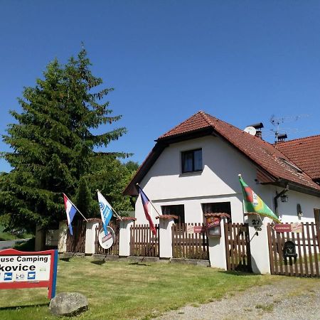 Camping & Guest House Pliskovice Mirovice Exterior foto